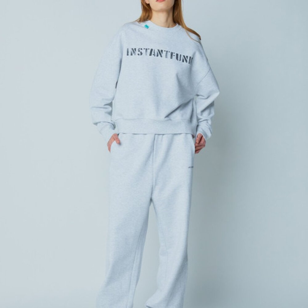 ✨Excellent Condition✨ InstantFunk Standard Sweatpants Melange White